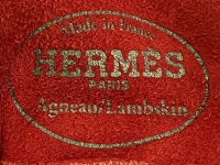 Кожаные перчатки Hermès