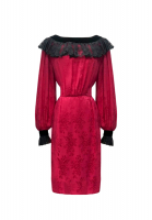 Розовое платье Oscar de la Renta