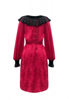 Розовое платье Oscar de la Renta