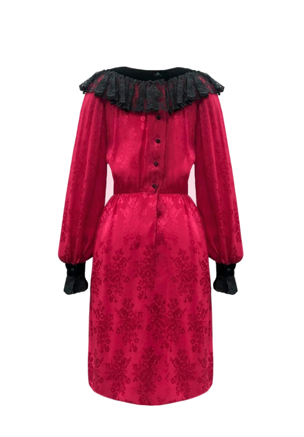 Розовое платье Oscar de la Renta