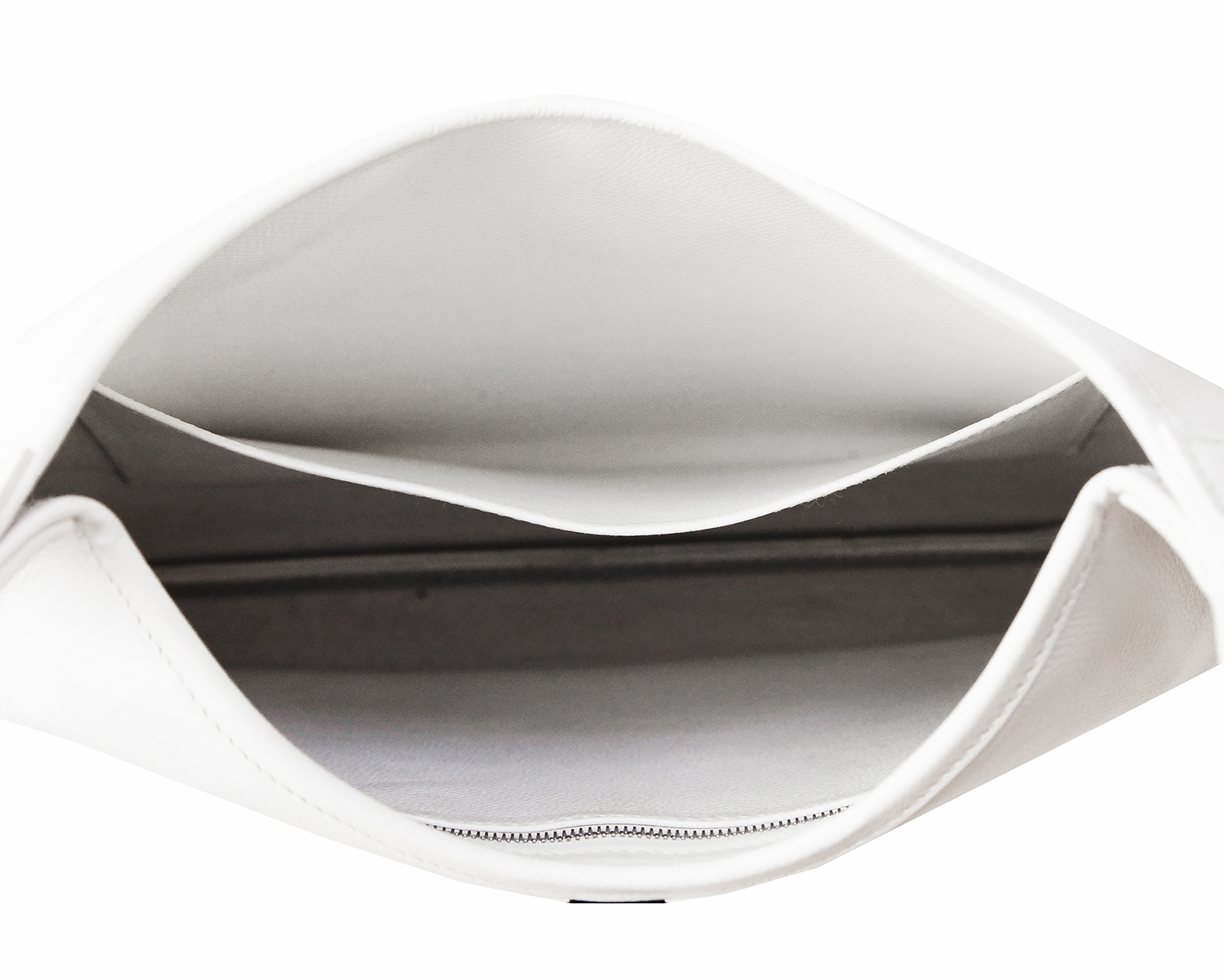 Белая сумка Hermès Trim 31 в коже Epsom