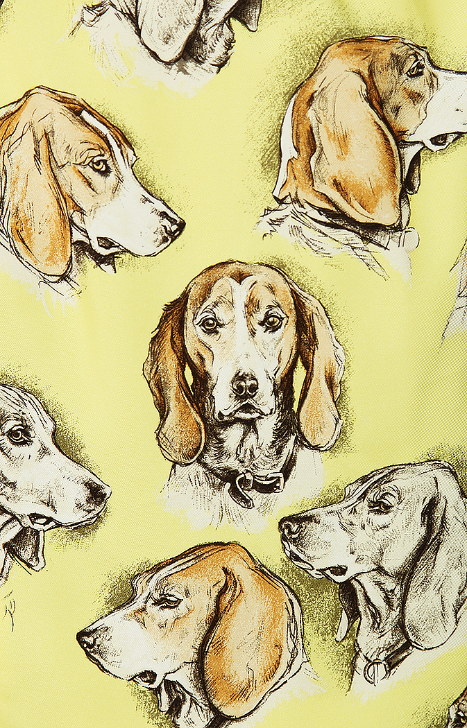 Шелковая блузка Hermès 