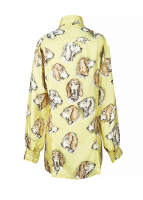 Шелковая блузка Hermès 