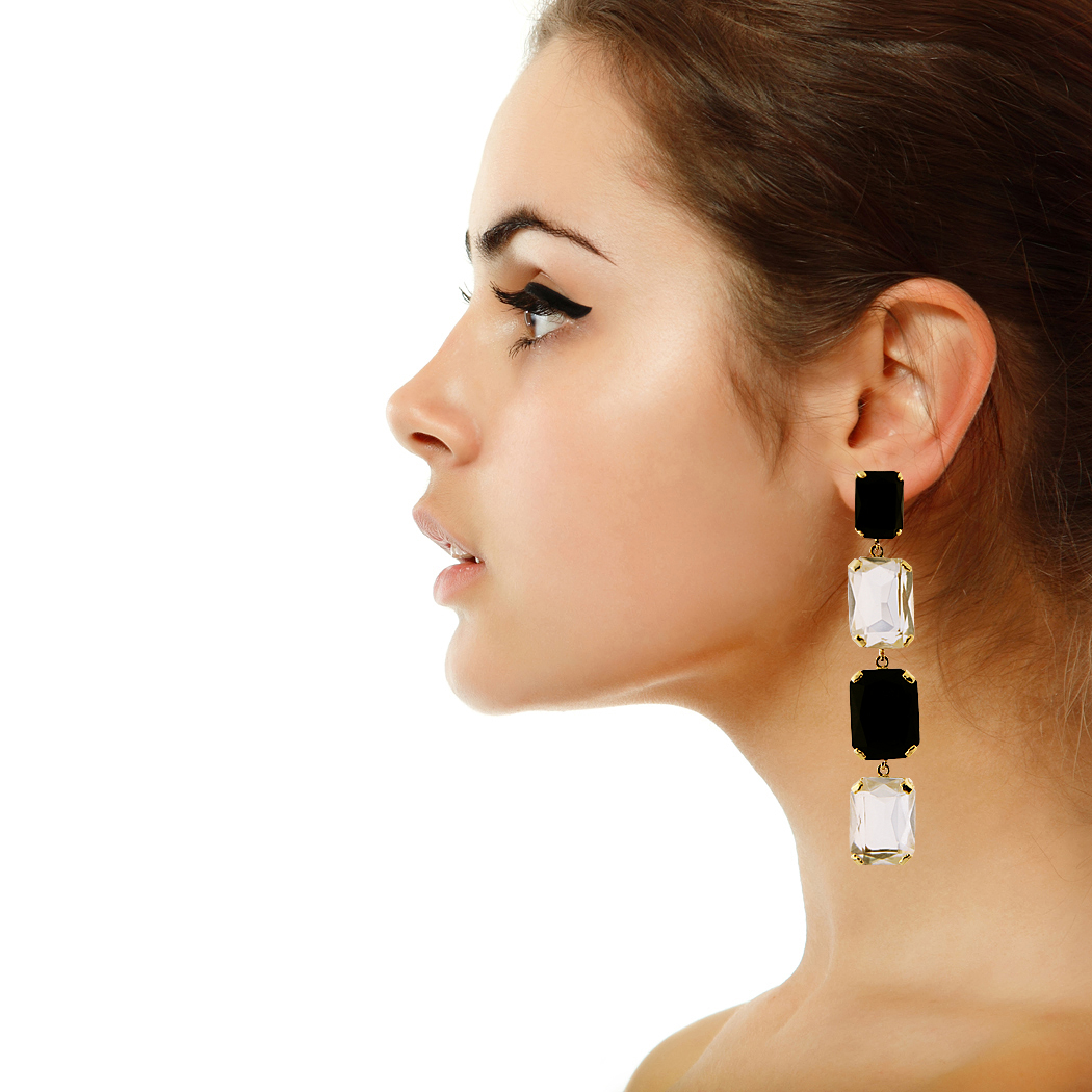 Составные клипсы-подвески Carlo Zini