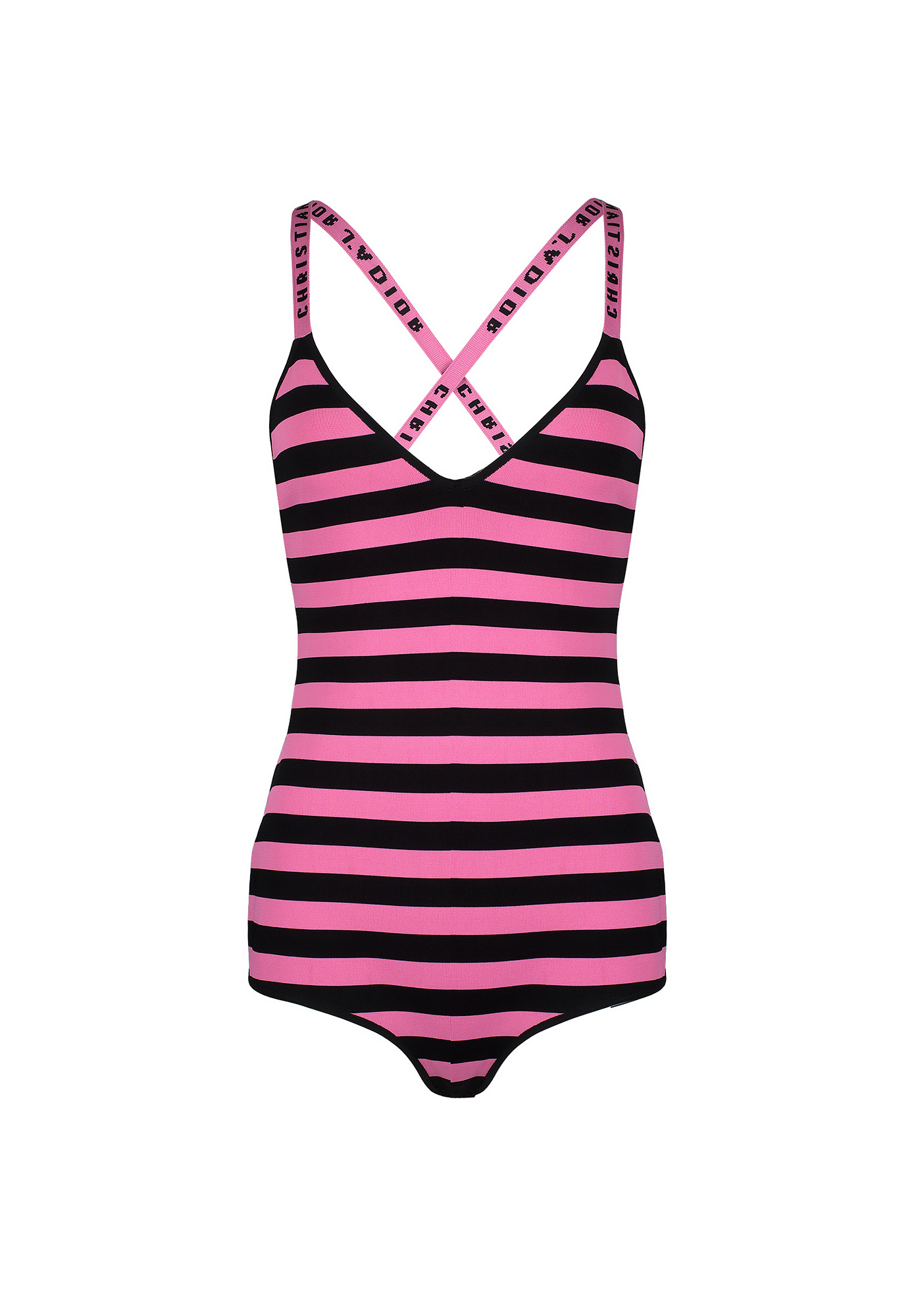 Боди Christian Dior в полоску