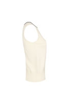 Кашемировый топ Chanel с окантовкой