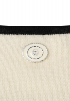 Кашемировый топ Chanel с окантовкой