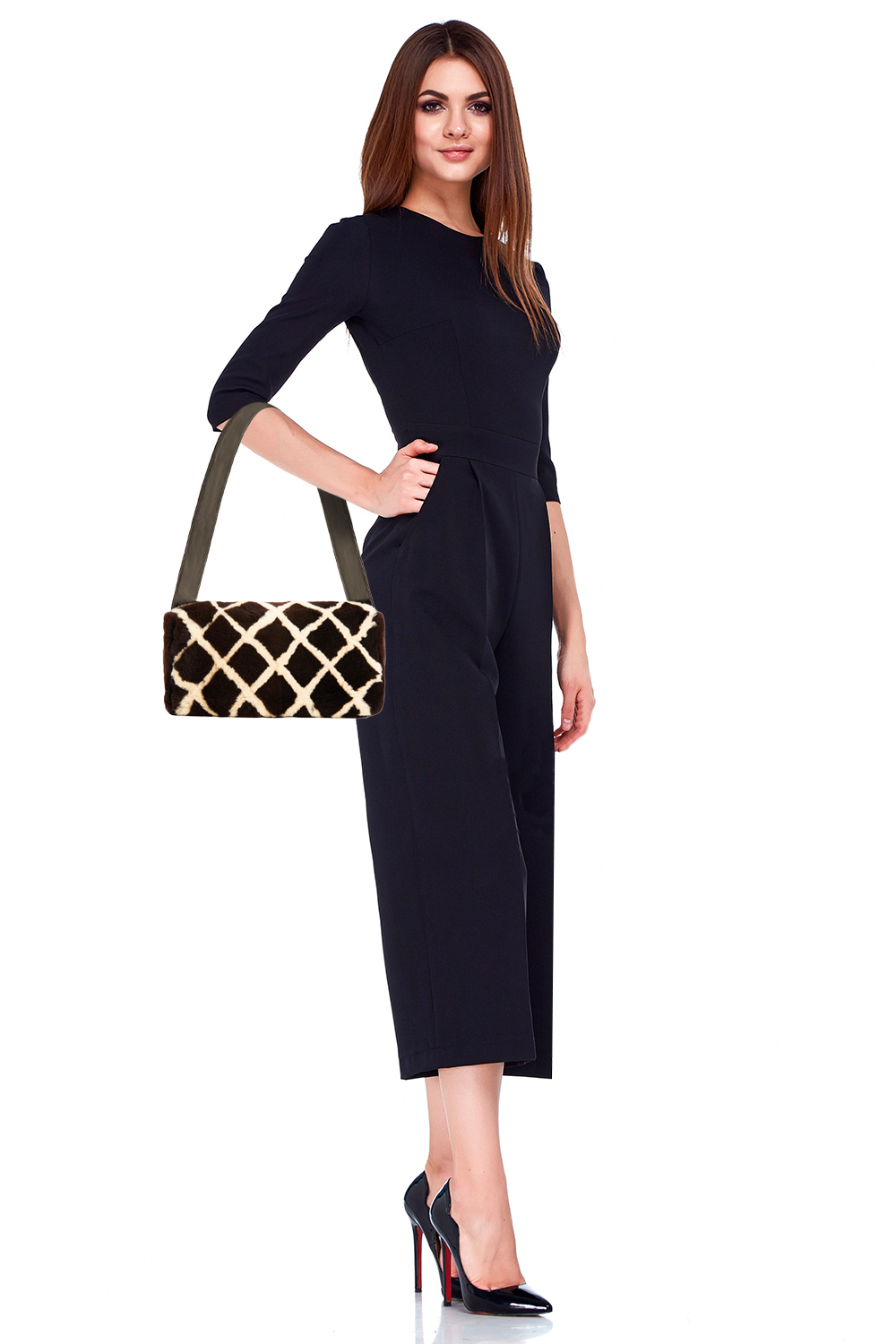 Меховая сумка Chanel 