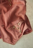 Замшевый жилет Gianni Versace