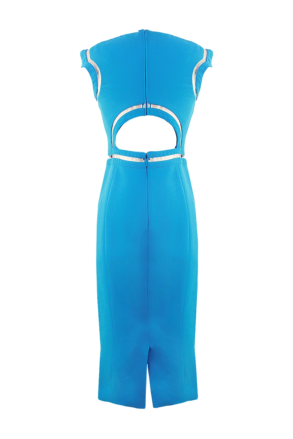 Голубое платье Versace