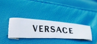 Голубое платье Versace