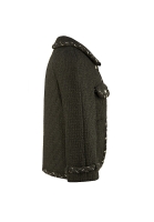 Черный твидовый жакет Chanel