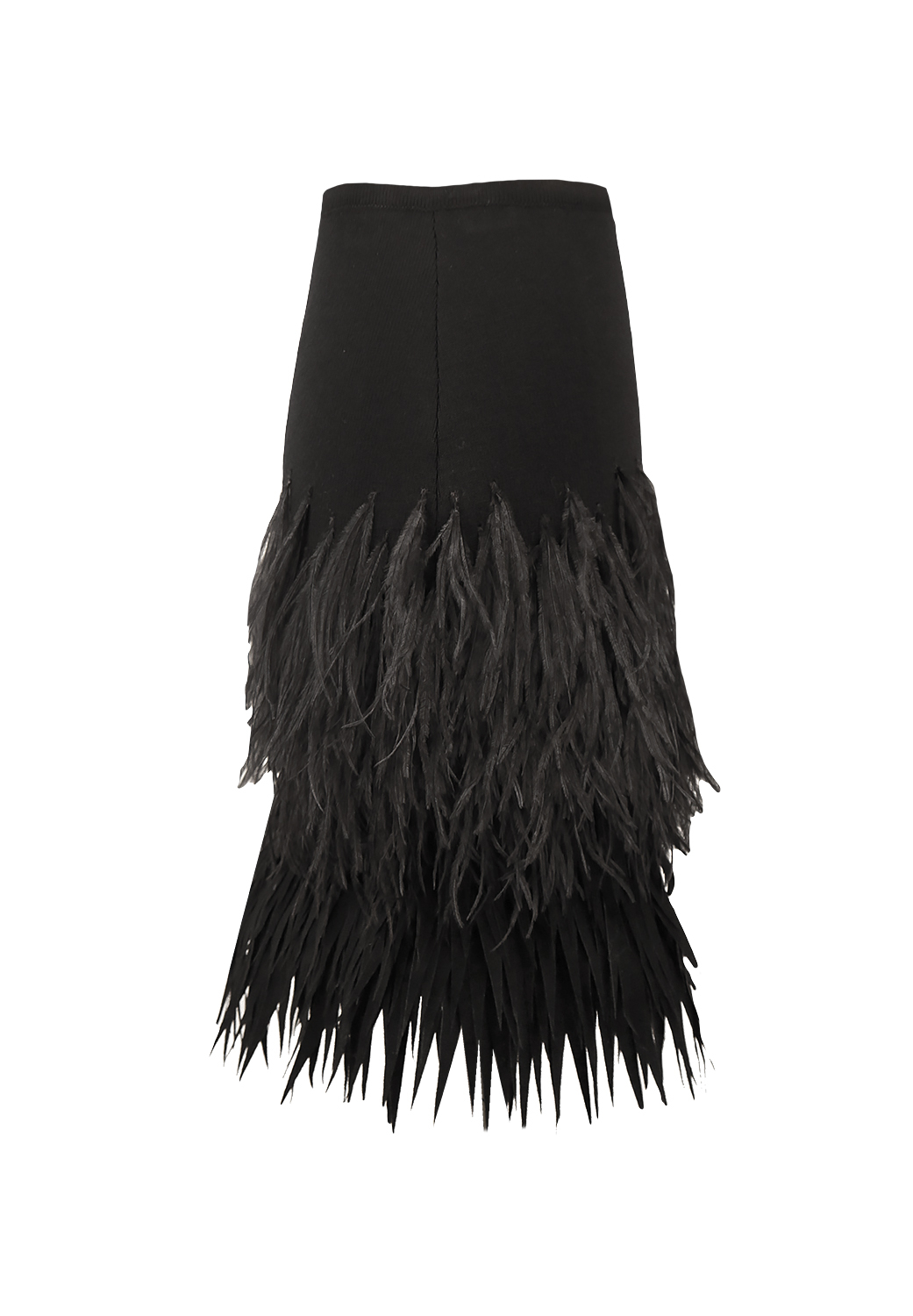 Юбка №21 с перьями