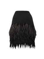 Юбка №21 с перьями