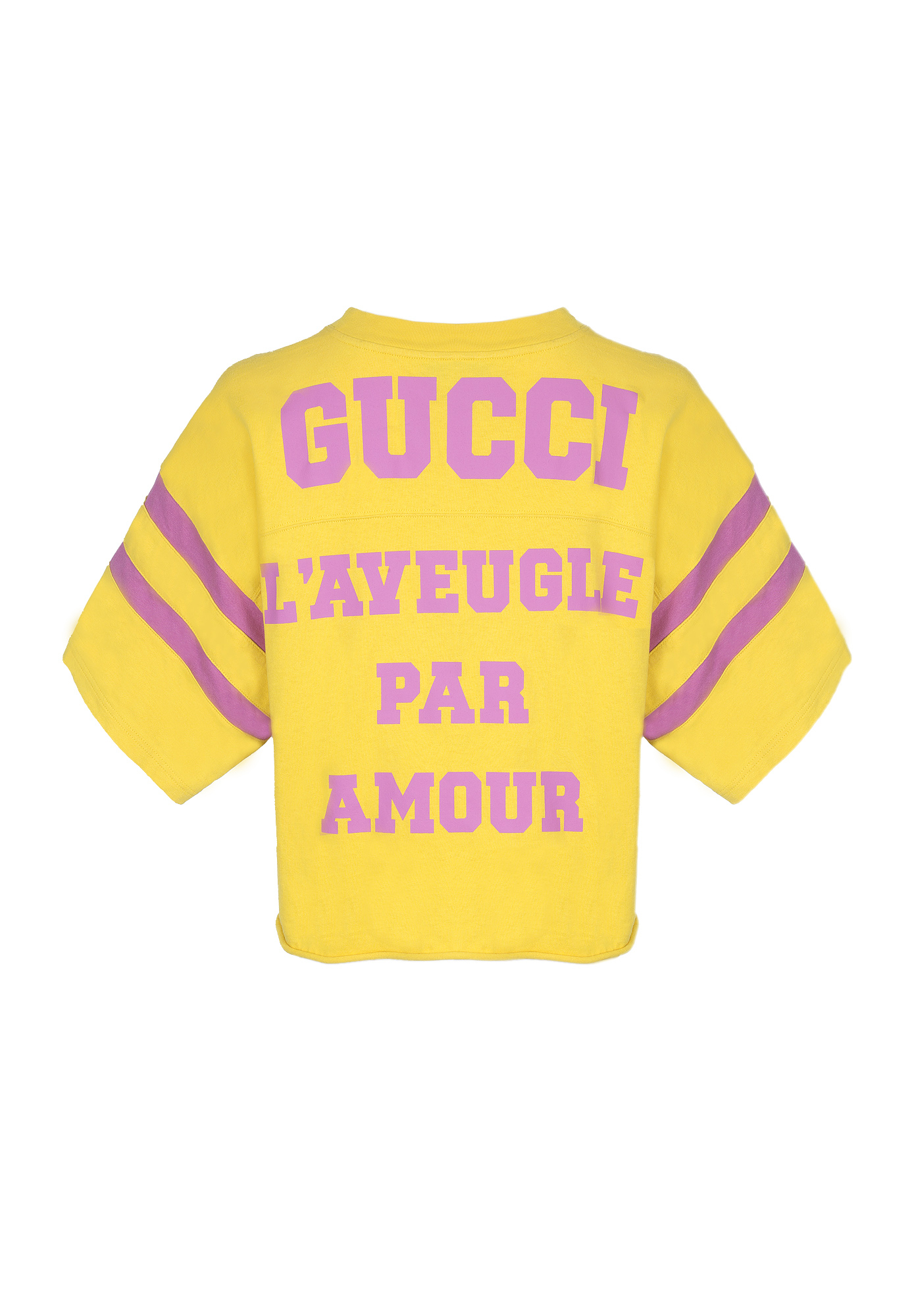 Желтая футболка Gucci #1921