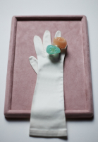 Розовое кольцо Chanel