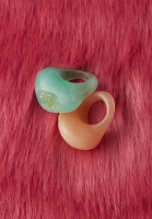 Розовое кольцо Chanel