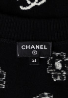 Кашемировый комплект Chanel с цветами