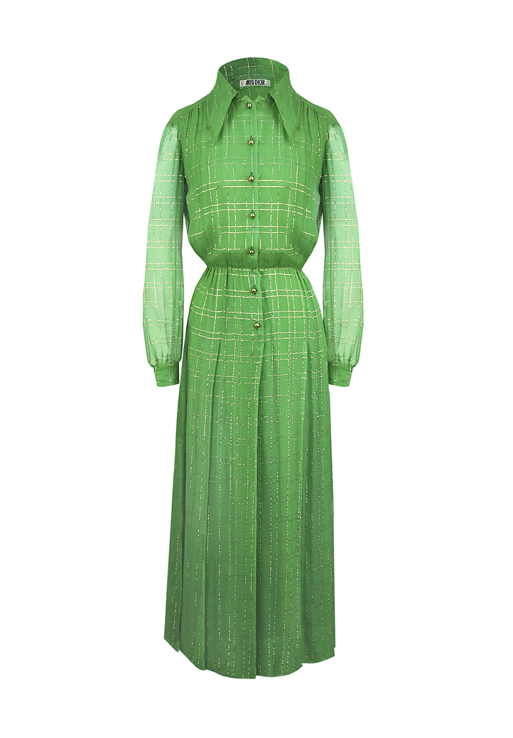 Шифоновое платье Christian Dior