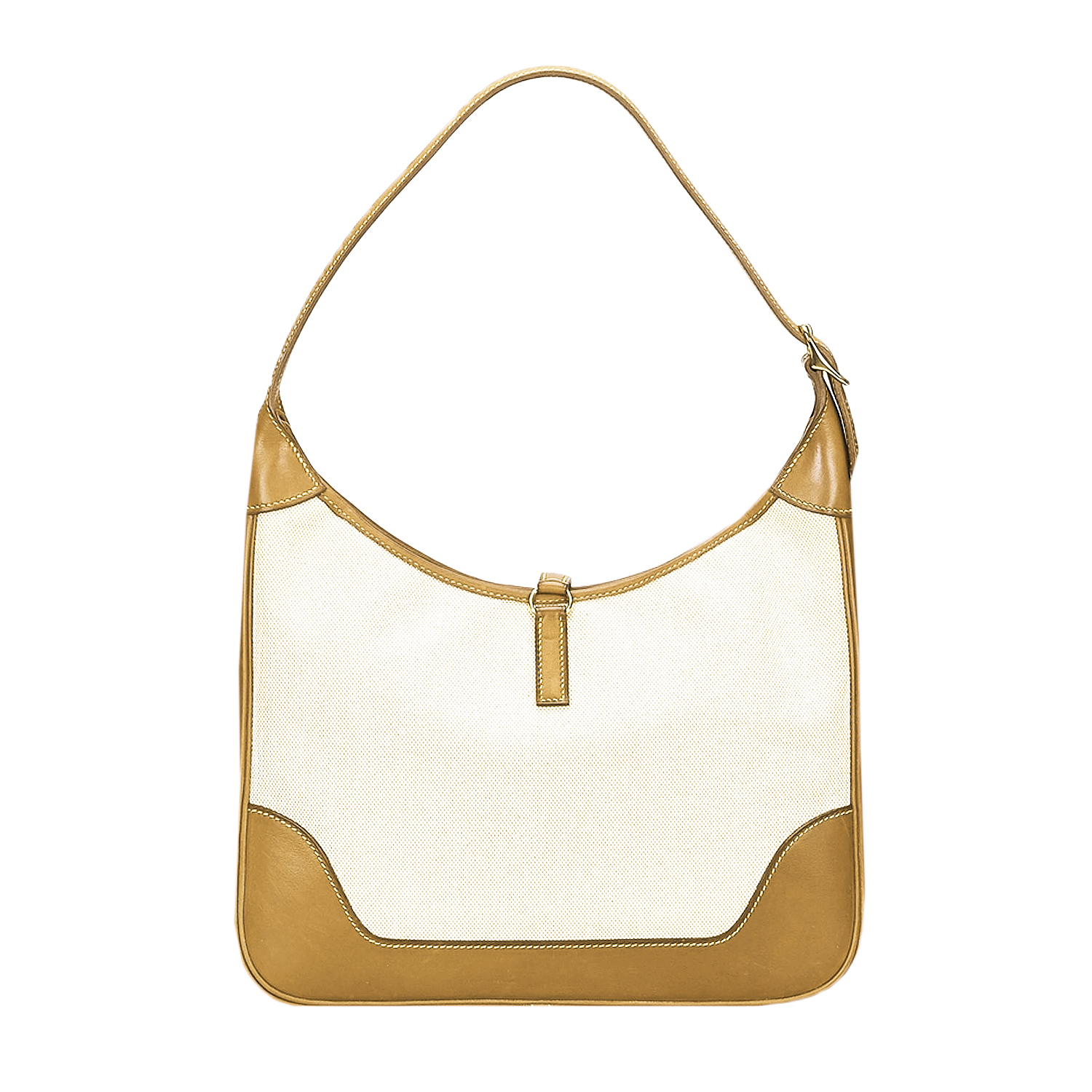 Сумка Hermès Trim Canvas And Beige Leather