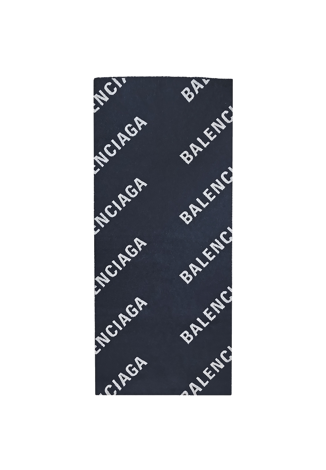 Синий шарф Balenciaga