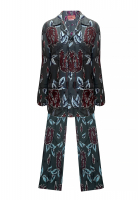 Шелковый костюм Prada