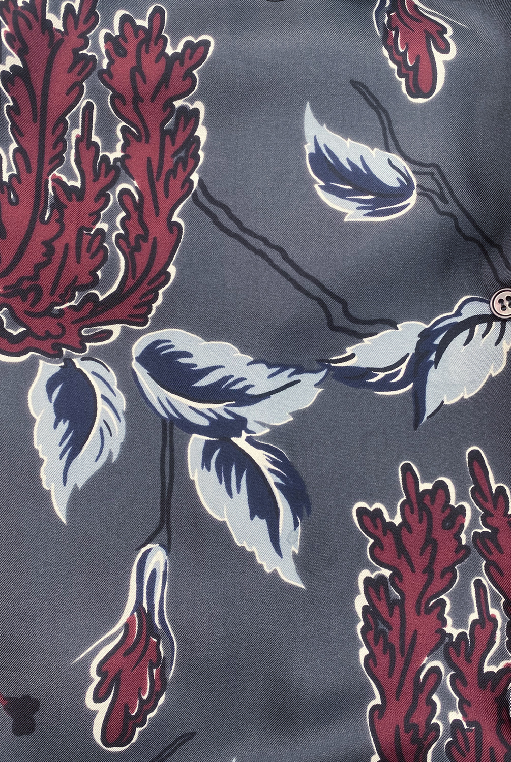 Шелковый костюм Prada