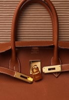 Сумка Hermès Birkin 35 Gold Courchevel