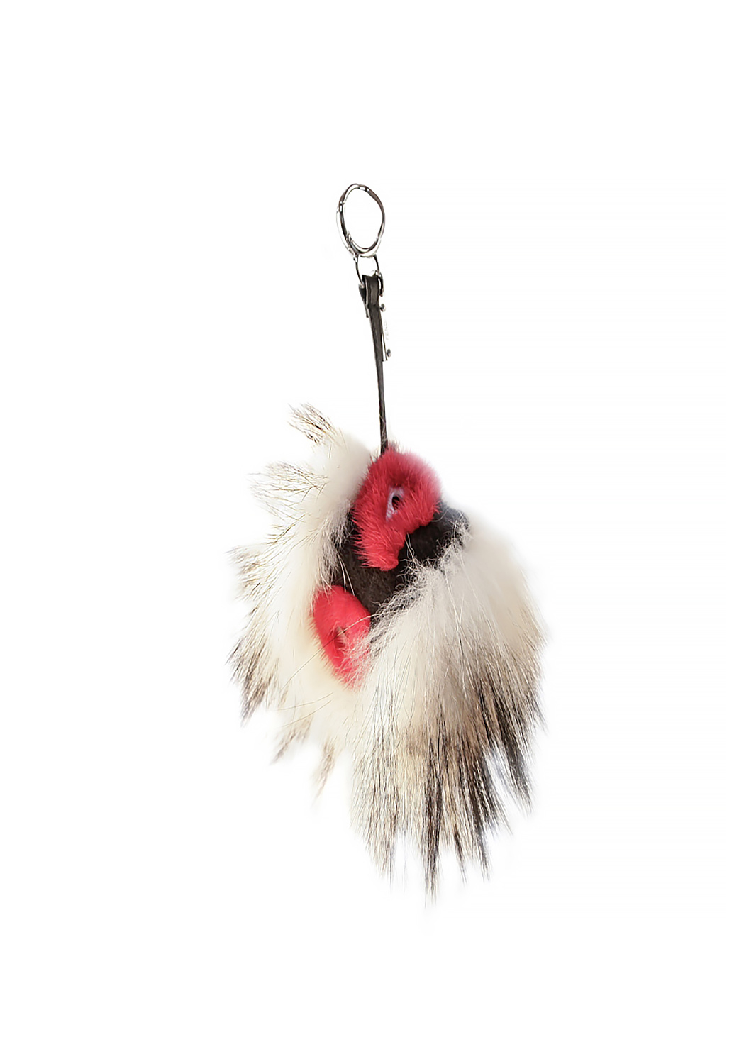 Меховой брелок Fendi