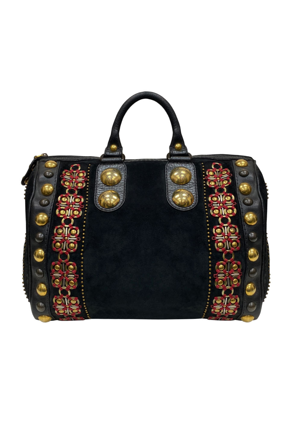 Замшевая сумка Gucci Babouska Indy Boston