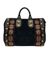 Замшевая сумка Gucci Babouska Indy Boston