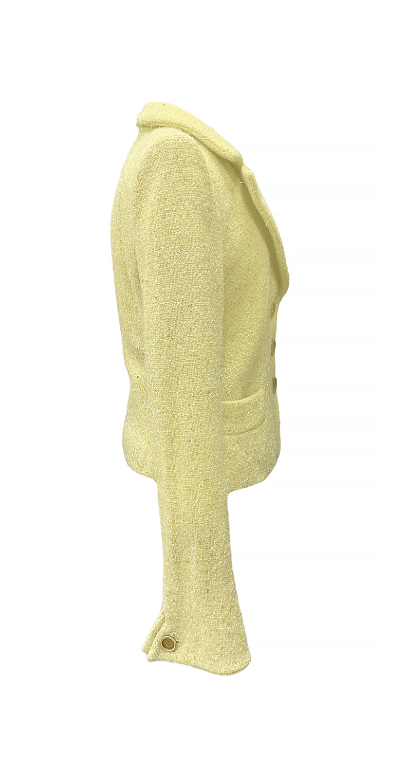 Желтый жакет Giorgio Armani