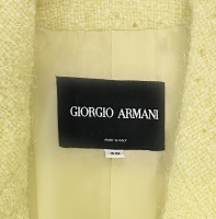 Желтый жакет Giorgio Armani