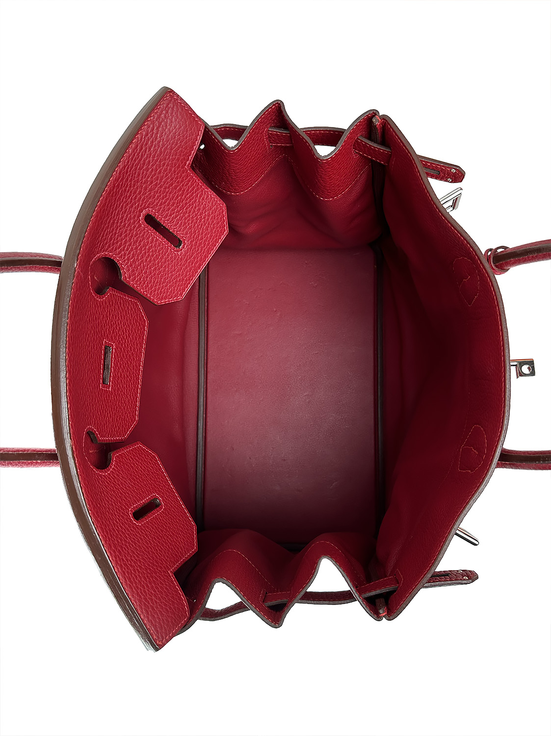 Сумка Hermès HAC Birkin 40 Rouge Vif Togo