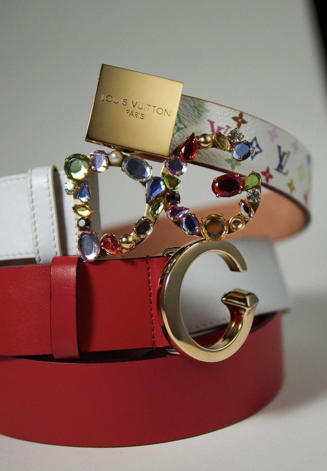 Ремень Louis Vuitton с монограммой