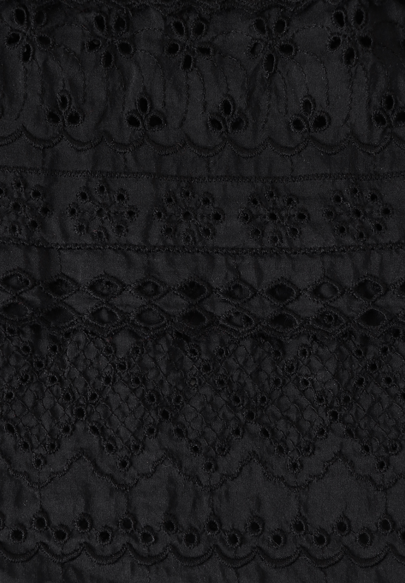 Черная блузка Blugirl Folies с перфорацией