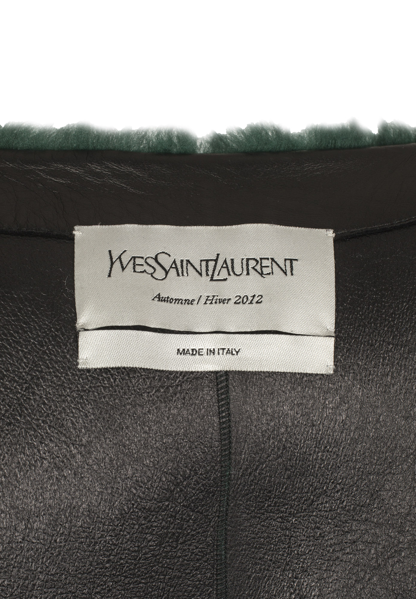 Шуба Yves Saint Laurent из меха ягненка 