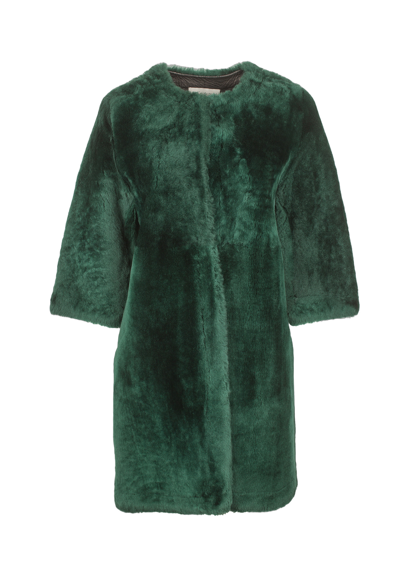 Шуба Yves Saint Laurent из меха ягненка 