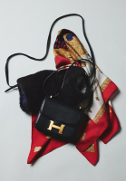 Сумка-муфта Hermès из меха норки 