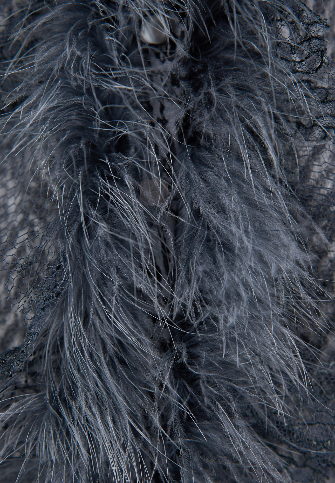 Серый шерстяной кардиган La Perla 