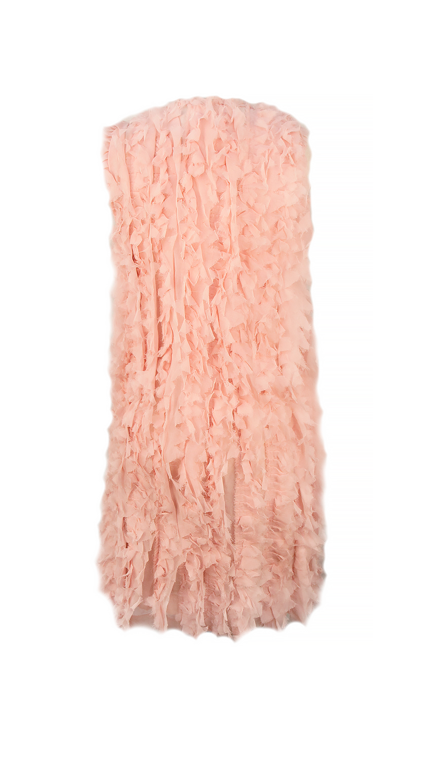 Лоскутное платье Balenciaga