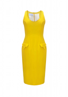 Желтое платье Versus
