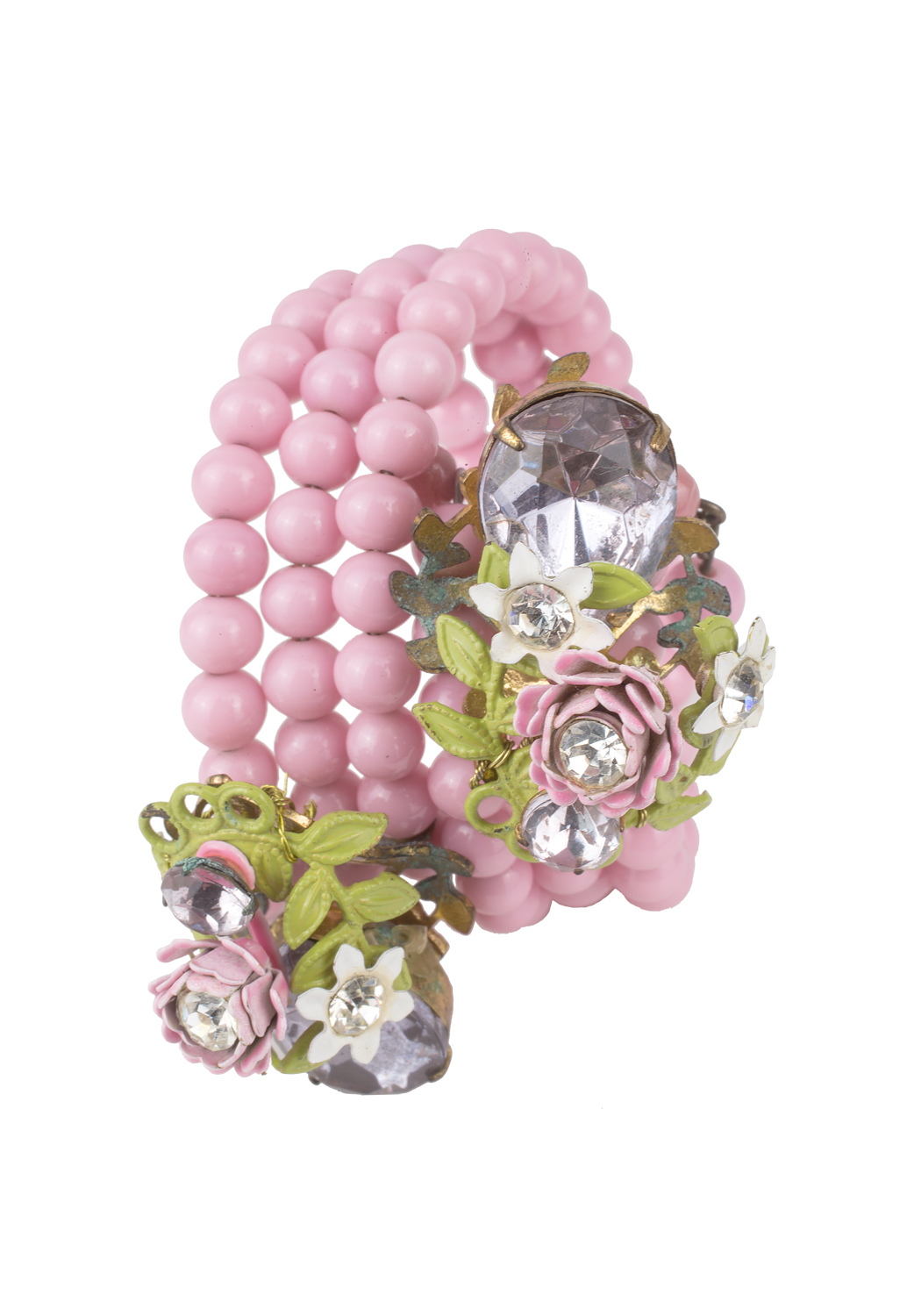 Браслет с цветами