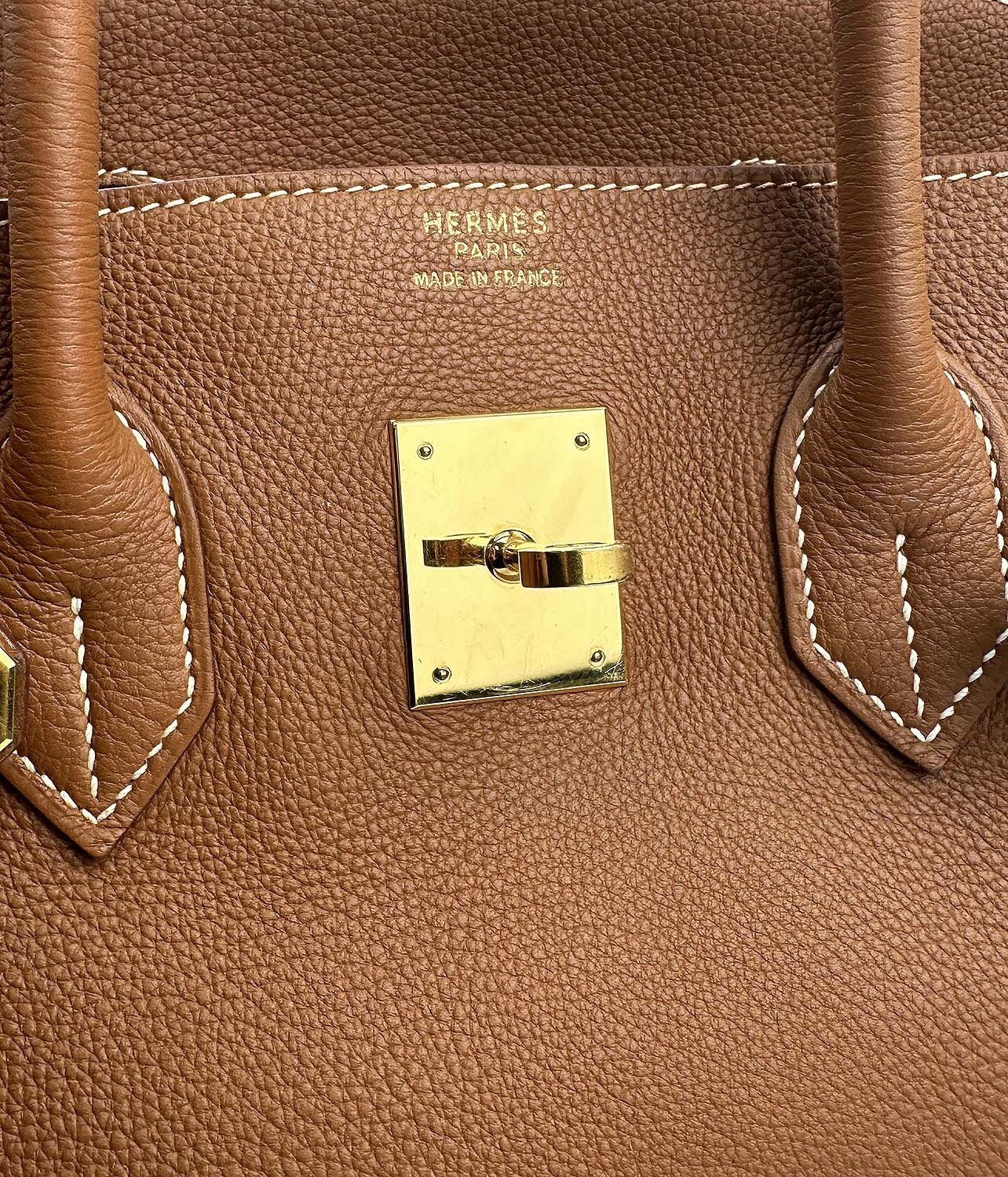 Сумка Hermès Birkin 35 Gold Clemence