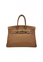 Сумка Hermès Birkin 35 Gold Clemence
