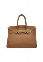 Сумка Hermès Birkin 35 Gold Clemence