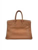 Сумка Hermès Birkin 35 Gold Clemence