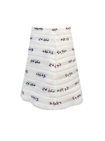 Юбка Giamba с цветочной вышивкой