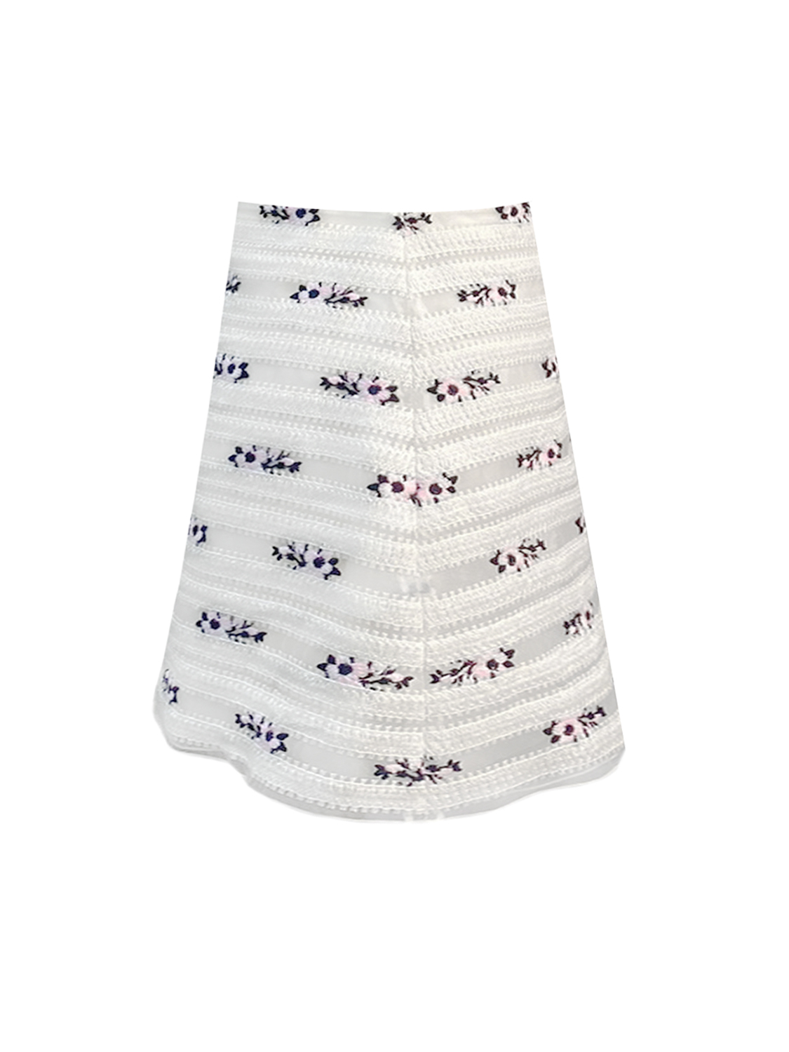 Юбка Giamba с цветочной вышивкой