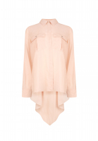 Блузка Chanel с длинным шлейфом